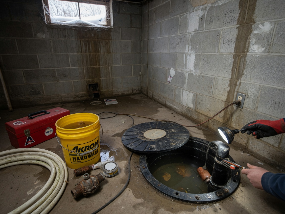 Sump Pump Repair Tips Before Akron Spring Thaw